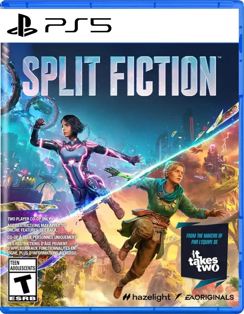 دیسک بازی Split Fiction - مخصوص PS5 (کارکرده)