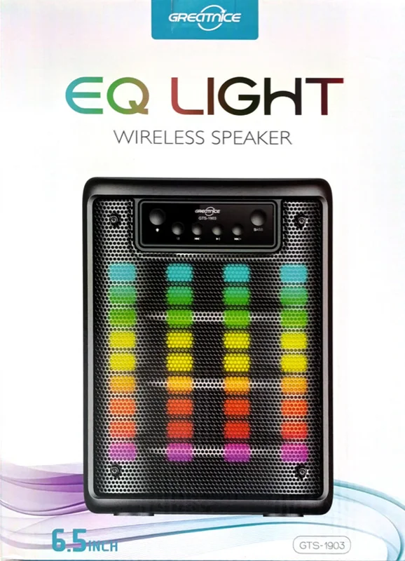 اسپیکر بلوتوثی اکولایت قابل حمل مدل GTS 1903