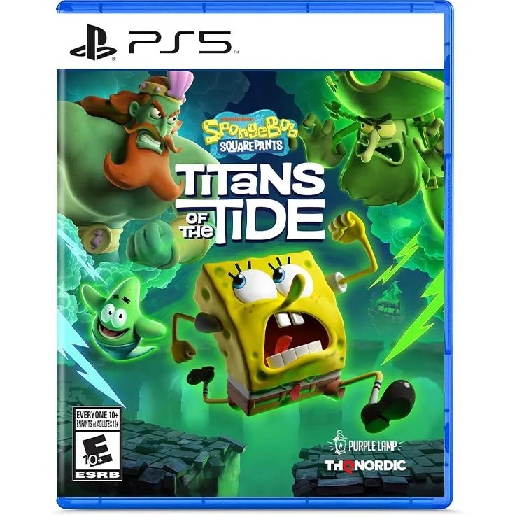 دیسک بازی SquarePants Titans of the Tide برای Ps5 (کارکرده)