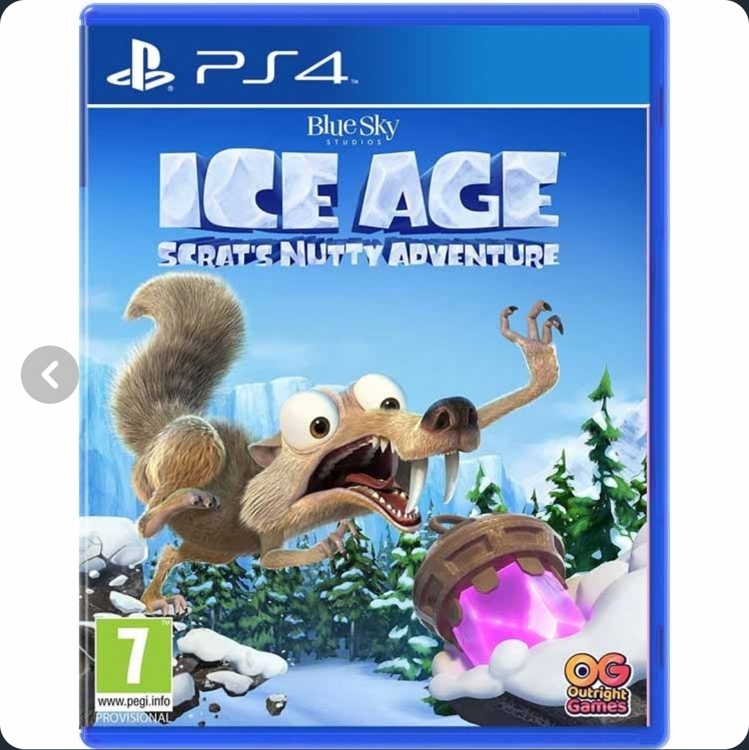 دیسک بازی Ice Age Scrat’s Nutty Adventure برای PS4 (کارکرده)