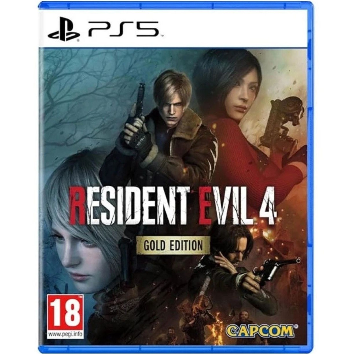 دیسک بازی Resident Evil 4 Gold Edition مخصوص PS5 (کارکرده)