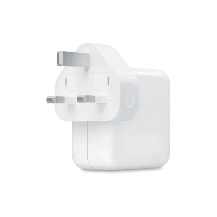شارژر دیواری 35 وات اپل مدل Dual USB-C مدل 3 پین اصل (با عکس بارکد)