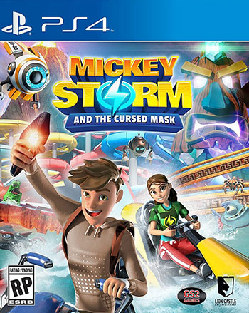 دیسک بازی Mickey Storm and Cursed Mask برای ps4 (کارکرده)