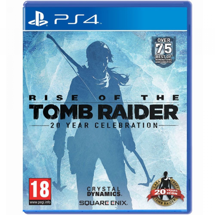 دیسک بازی Rise Of The Tomb Rider برای ps4 نسخه ۲۰ سالگی (کارکرده)