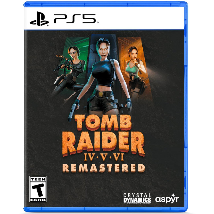 دیسک بازی Tomb Raider IV.V.VI Remastered برای PS5
