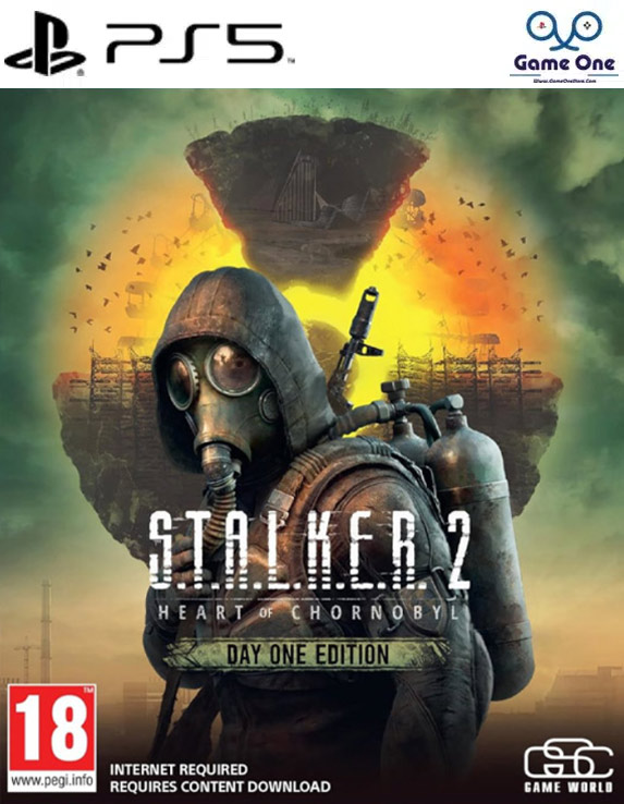دیسک بازی  STALKER 2: Heart of Chernobyl نسخه Day One Editio برای Ps5 (کارکرده)