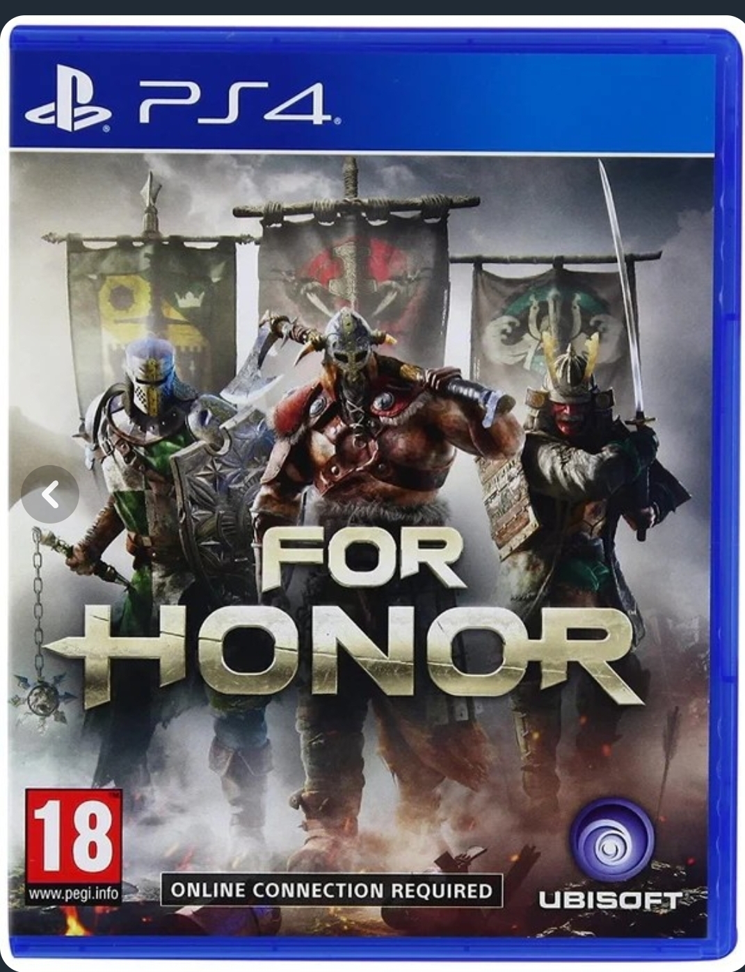 دیسک بازی For Honor برای پلی استیشن 4 (کارکرده)