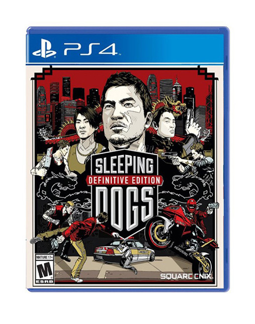 دیسک بازی Sleeping dogs برای ps4 (کارکرده)