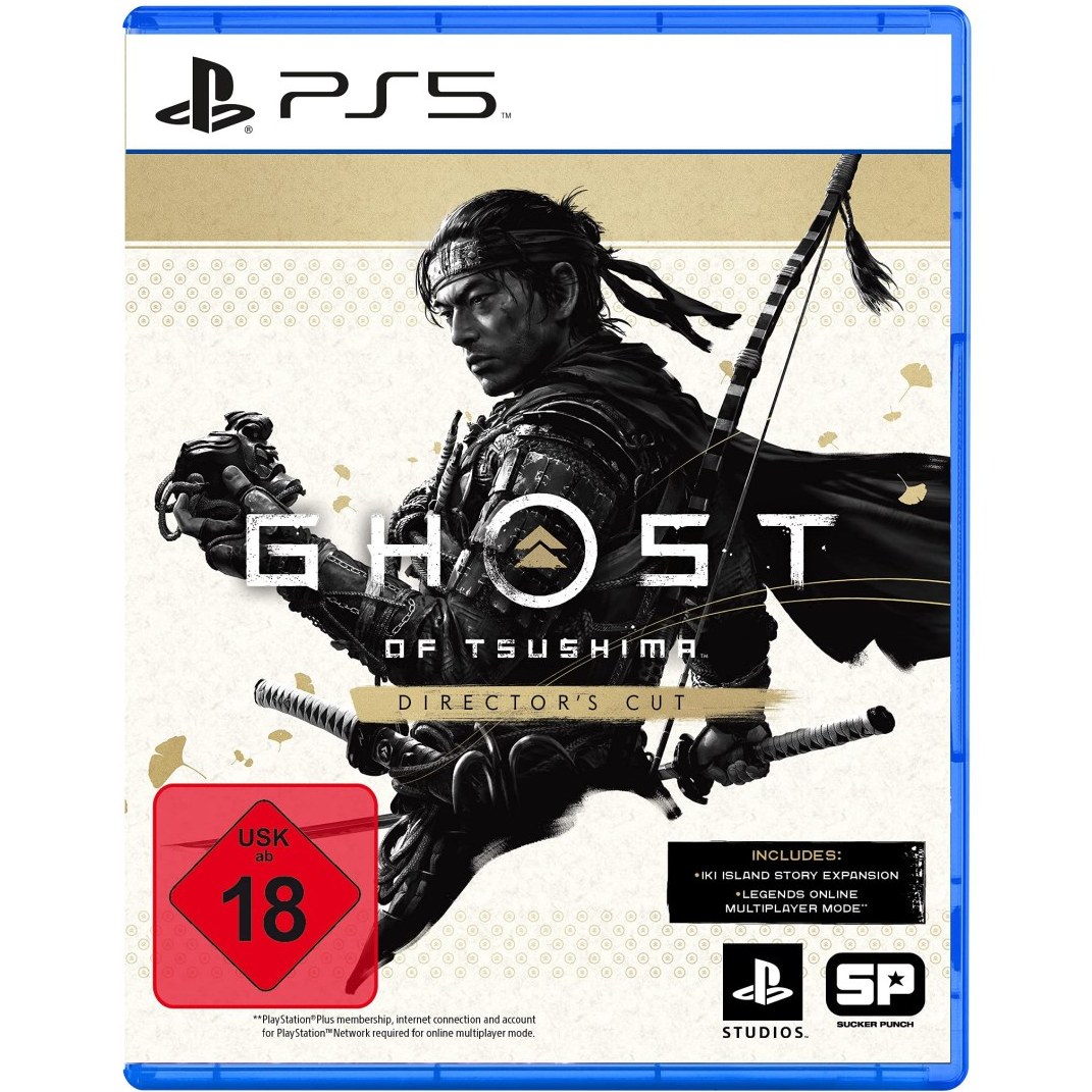 دیسک بازی Ghost Of Tsushima Directors Cut برای پلی استیشن 5 (کارکرده)