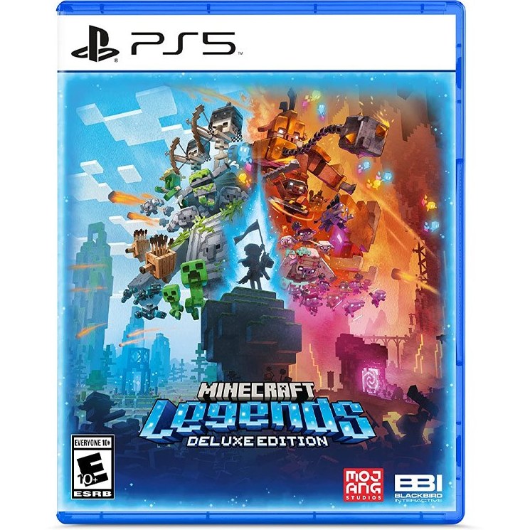 دیسک بازی Minecraft Legends نسخه دلوکس برای PS5 (کارکرده)