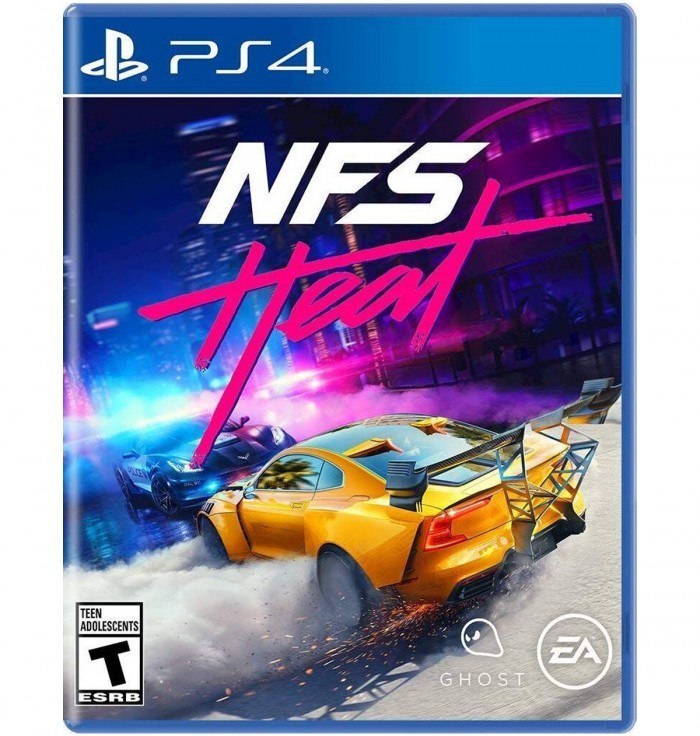 دیسک بازی Need for Speed Heat برای Ps4 (کارکرده)