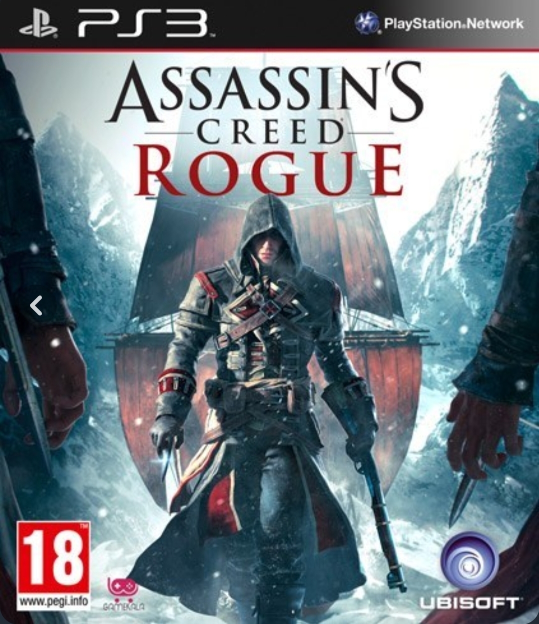 دیسک بازی اورجینال Assassin's creed  Rouge برای Ps3 (کارکرده)