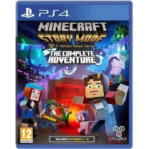 بازی Minecraft: Story Mode Complete Adventure - نسخه PS4 (کارکرده)