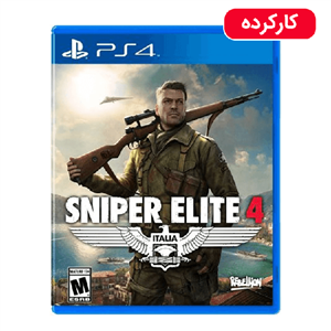 دیسک بازی اسنایپر الیت SNIPER ELITE 4 برای ps4 (کارکرده)
