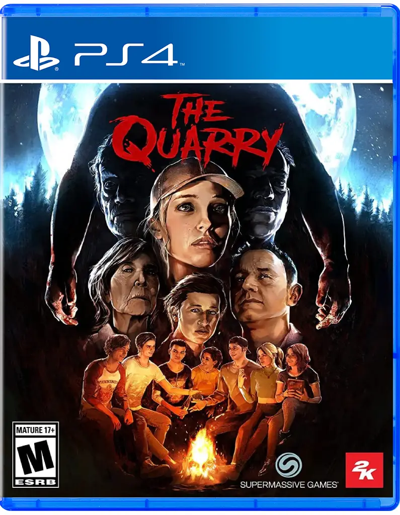دیسک بازی The Quarry مخصوص ps4