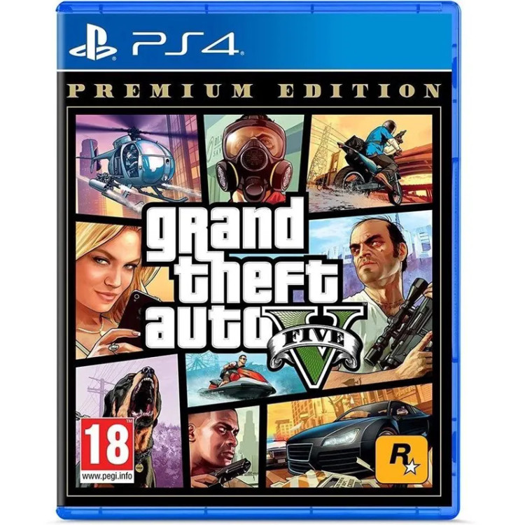 دیسک بازی Gtav برای Ps4 با نقشه (کارکرده)
