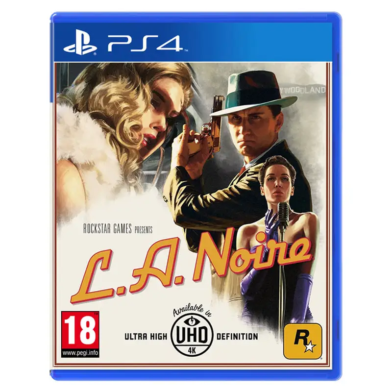 دیسک بازی L.A. Noire کارکرده برای PS4