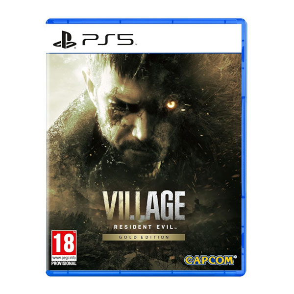 دیسک بازی Resident Evil Village نسخه Gold Edition برای PS5 (کارکرده)