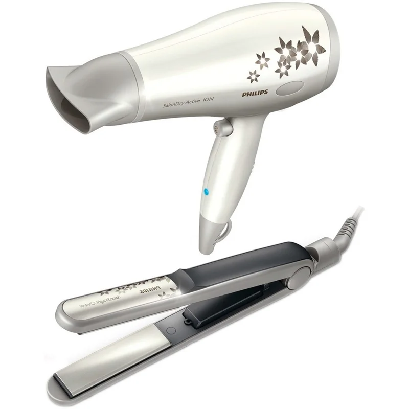 ست سشوار و اتو مو فیلیپس مدل HP8295/00