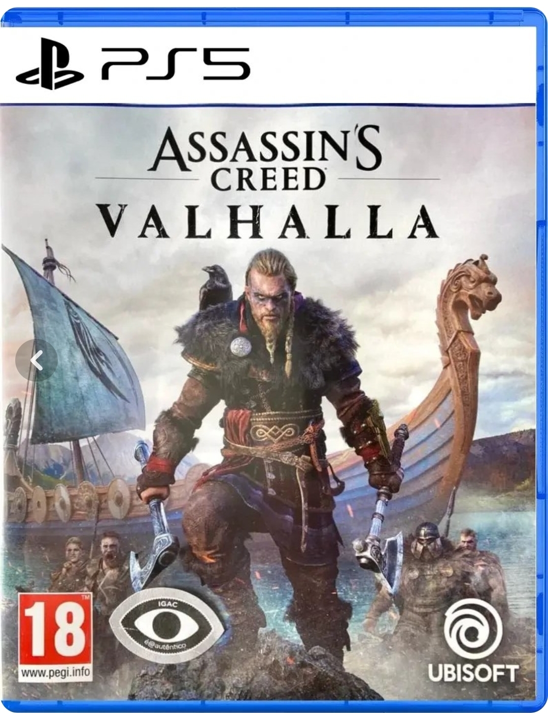 دیسک بازی Assassin's Valhalla برای Ps5 (کارکرده)