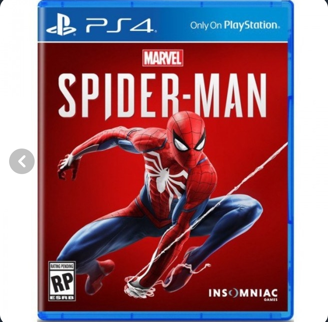 دیسک بازی Marvel Spiderman برای ps4 (کارکرده)
