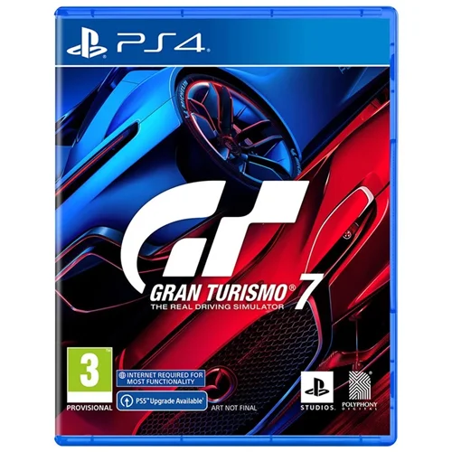 بازی Gran Turismo 7 مخصوص PS4 (کارکرده)
