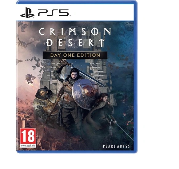 دیسک بازی Crimson Desert نسخه Day One برای PS5 (اکبند)