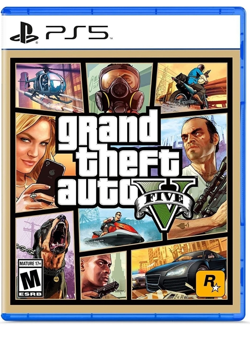 دیسک بازی Gta v برای ps5 (کارکرده)