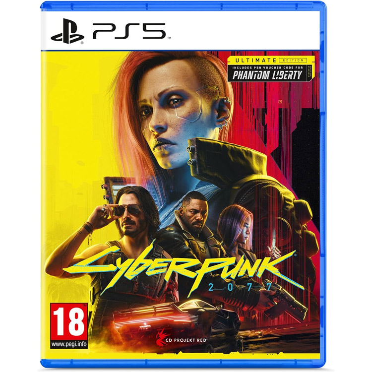 دیسک بازی Cyberpunk 2077 برای Ps5 (کارکرده)