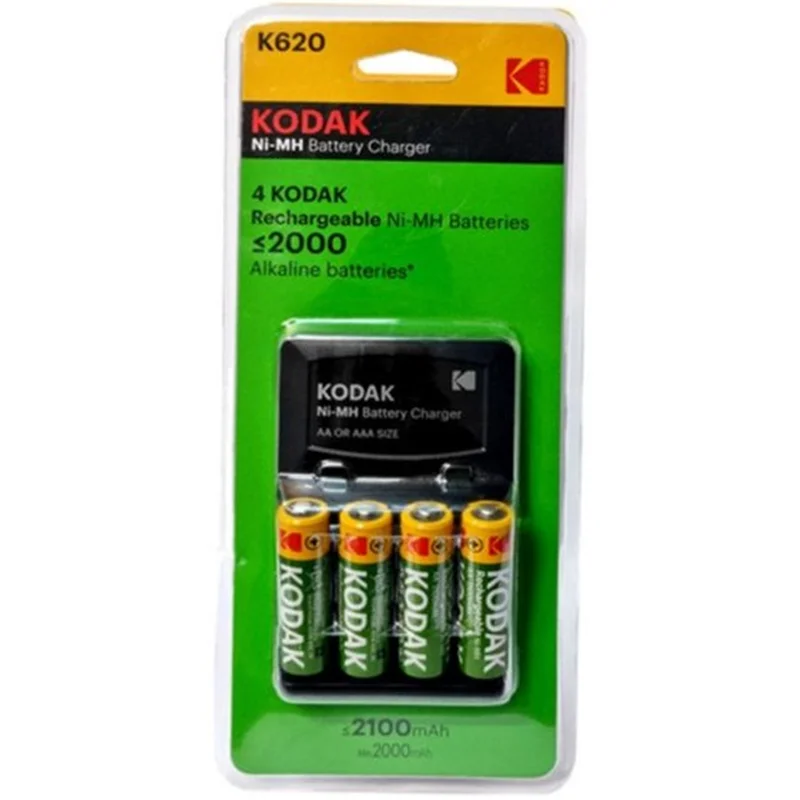 شارژر باتری کداک مدل K620 به همراه باتری قلمی قابل شارژ