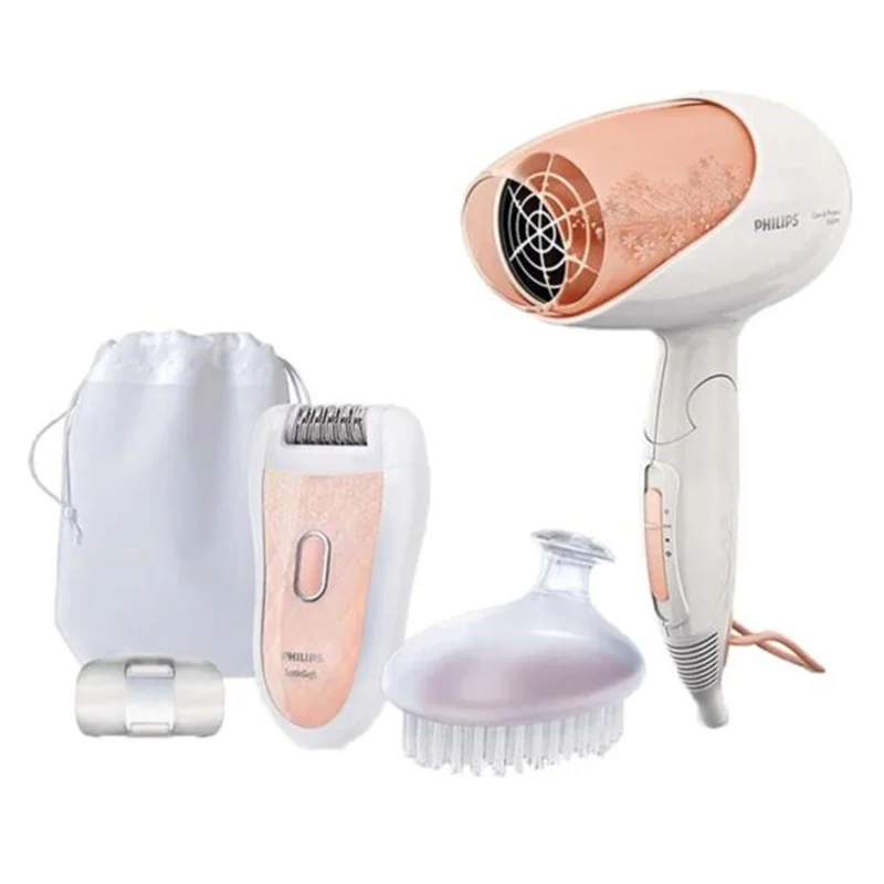 ست اپیلاتور و سشوار فیلیپس Philips HP6542