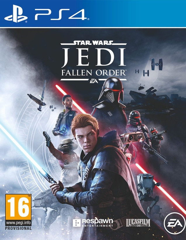 دیسک بازی Starwars Jedi : Fallen order برای ps4 (کارکرده)