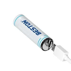 باتری قلمی قابل شارژ بستون مدل USB-TYPE C-CHARGING بسته چهار عددی