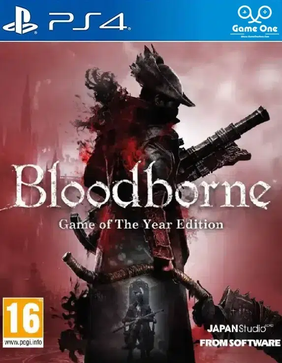 دیسک بازی  Bloodborne Game Of The Year Edition برای Ps4 (کارکرده)