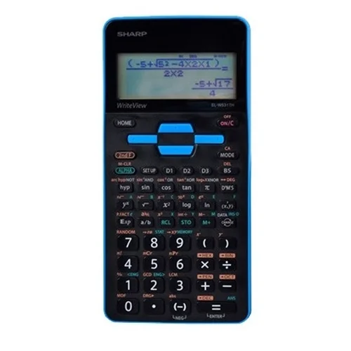 ماشین حساب شارپ مدل EL-W531H-BL