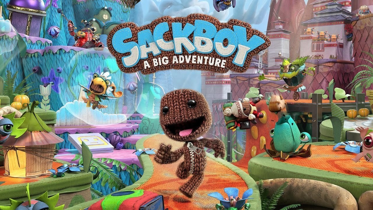 دیسک بازی Sackboy: A Big Adventure برای پلی استیشن ۵ (کارکرده)